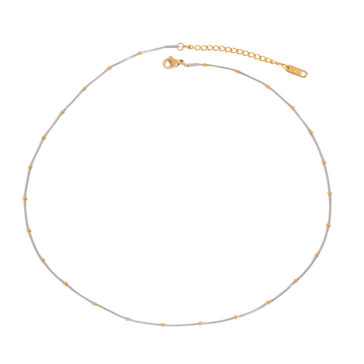 Goldern Mist - Minimal Beaded Chain
