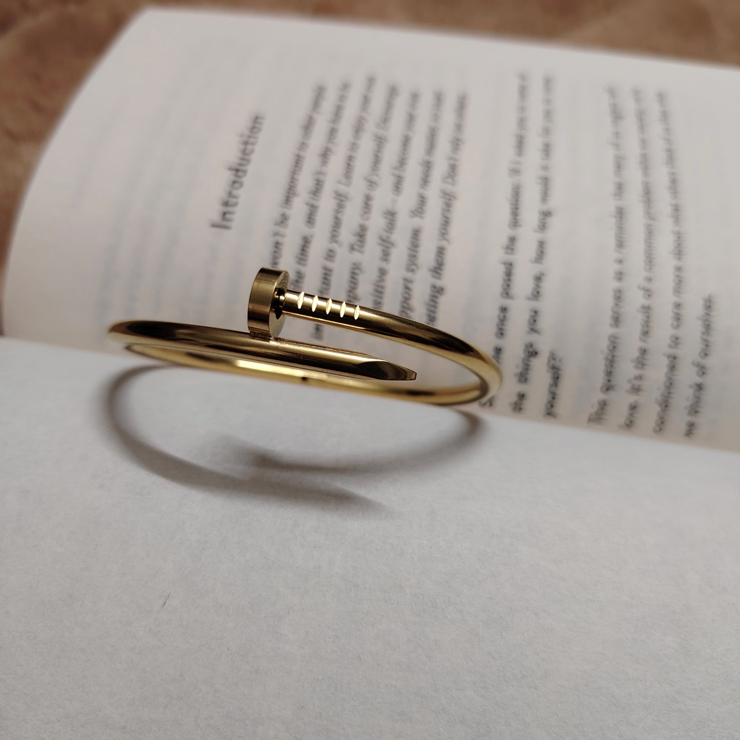 Nail Cuff Bracelet
