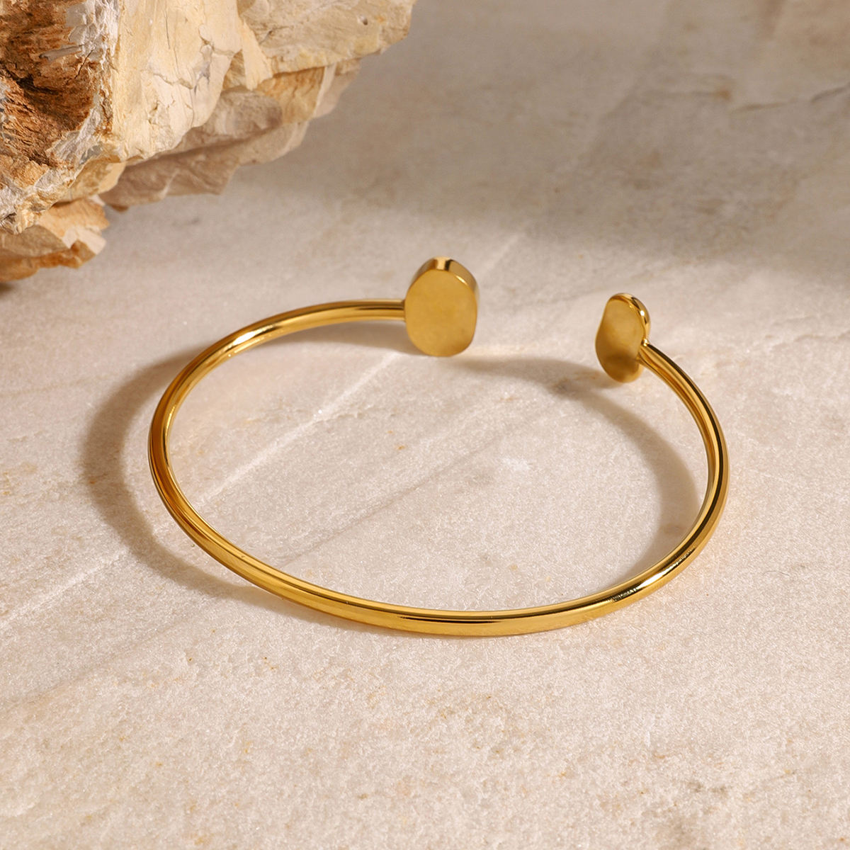 Elegant Pearl Spring Bangle